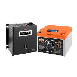 Комплект резервного живлення LP (LogicPower) ДБЖ + літієва (LiFePO4) батарея (UPS W500+ АКБ LiFePO4 410W)