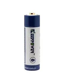 Акумулятор Keeppower P1495U 14500 3.6 V 950 mAh microUSB Синій з білим - мініатюра 2