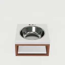 Hollky Base Solo S — миска на підставці для котів і маленьких собак (1 × 0,45 л) - мініатюра 3