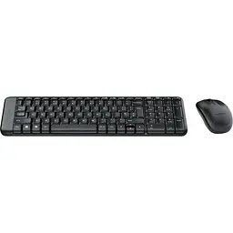 Комплект клавіатура + миша Logitech MK220 Wireless Combo Black [920-003169/920-003168] [99000] - мініатюра 2