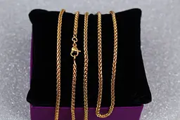 Цепь Xuping Jewelry колос 60 см 2,5 мм золотистая