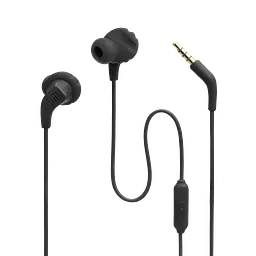 Навушники JBL дротові Endurance Run 2 Wired Black ( ENDURRUN2BLK) - мініатюра 2