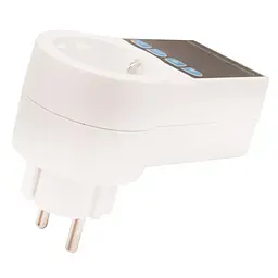 Стабілізатор напруги Voltage Protector, міні в розетку, 2300 Вт, білий - мініатюра 3