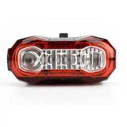 Велосипедний задній ліхтар стоп сигнал USB Huibo BL-203 - мініатюра 4