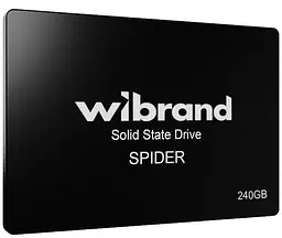 Накопичувач SSD Wibrand Sata 2.5 240GB Spider Bulk 256 250 (WI2.5SSD/SP240GB) - мініатюра 1