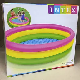 Дитячий надувний басейн Веселка Intex - мініатюра 2
