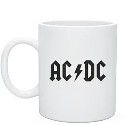 Кухоль GeekLand AC DC MD303 330 мл білий - мініатюра 2