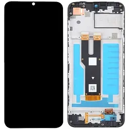 Дисплей ZTE Blade V50 Design 4G чорний, оригінал PRC, з рамкою