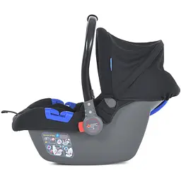 Автокрісло переноска Mar-Pol NewBorn бебікокон 0-13 кг Black - мініатюра 2