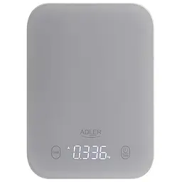 Ваги кухонні Adler AD 3181 grey - мініатюра 2