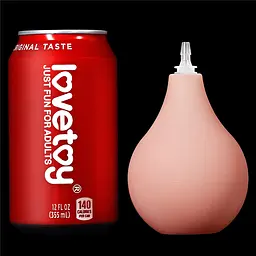 Фалоімітатор з еякуляцією LoveToy Squirt Extreme 23 см тілесний - мініатюра 7
