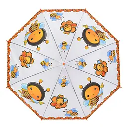Дитяча парасолька Бджілка Bambi MK 5793(Orange) довжина 65,5 см, тростина 60 см, діаметр 84 см