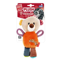 Іграшка для Собак Gigwi Plush Friendz Мишка з пищалкою 16х8х8 см - мініатюра 5