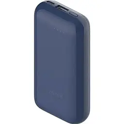 Зовнішній акумулятор Xiaomi 10000 mah Pocket Edition PRO 33W (BHR5785GL) синій - мініатюра 2