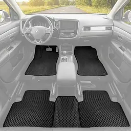 Килимки в салон EVA Mitsubishi Outlander 3 2012-2021 Повний комплект 5 шт