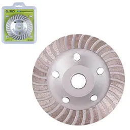 Диск алмазний шліфувальний Alloid Turbo Wave 125мм