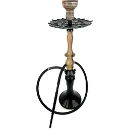 Кальян KARMA HOOKAH 3.2 Line Ivory (Craft Black) - мініатюра 2