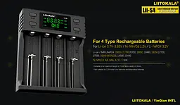 Зарядний пристрій Liitokala Lii-S4, 4 канала, Ni-Mh/Li-ion/LiFePo4, USB, LCD, Box - мініатюра 7
