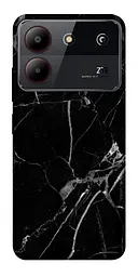 Чохол Demsky Чорний мармур для ZTE Blade A54 4G