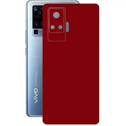 Защитная пленка StatusSKIN для Vivo X51 5G Корпус Винил Металлик красный
