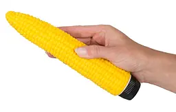 Вібратор You2Toys Vibrating Farmers Fruits Mais 24 см жовтий - мініатюра 2