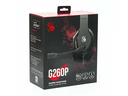 Навушники з мікрофоном A4Tech Bloody G260p Black - мініатюра 8