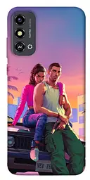 TPU чехол Demsky GTA VI Heroes для ZTE Blade A53