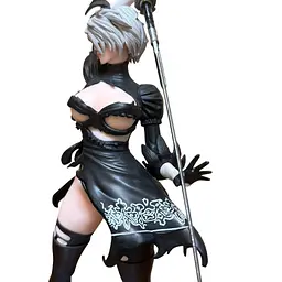 Колекційна фігурка NieR: Automata 2В 2Б 33 см games NRA 2B 33 - мініатюра 4