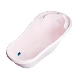 Ванночка Tega Baby Bunny зі зливом 92 см Powder Pink (KR-011-104)
