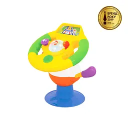 Іграшка на присосці Kiddieland Розумне кермо, укр. мова (058305) - мініатюра 3