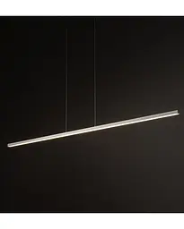 Підвісний світильник, люстра Nowodvorski 11581 Bar LED M 1x32W 3000K 2000Lm IP20 Білий - мініатюра 5