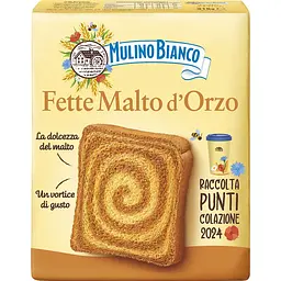 Тости Mulino Bianco Fette Malto d`Orzo 315 г 16 шт. - мініатюра 2