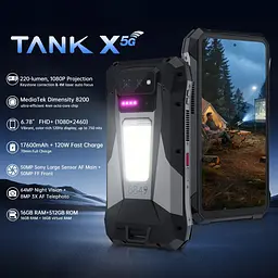 Смартфон 8849 Tank X 16/512GB Black [171496] - мініатюра 2