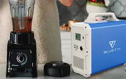Зарядна станція Bluetti EB150 1500WH (1000 - 1200W) блакитна - мініатюра 4