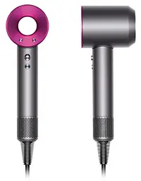 Фен стайлер для волосся Kemei 5 в 1 Supersonic Premium Magic Hair 1600 Вт 5 насадок Рожевий (HD07P) - мініатюра 3