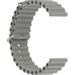 Універсальний ремінець для смарт-годинників DK Ocean Band 22 mm Grey [136592] - мініатюра 2