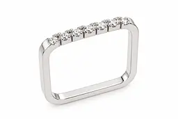 Золота каблучка Jewellery Continent з діамантами 20.5 (К-0891)
