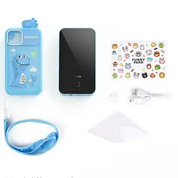 Дитячий ігровий телефон Hoco Y103 2.8-inch Blue - мініатюра 5