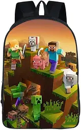 Шкільні рюкзаки та ранці Minecraft - мініатюра 1