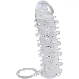 Насадка на пеніс Crystal Skin Penis Hülle 11 см прозорий