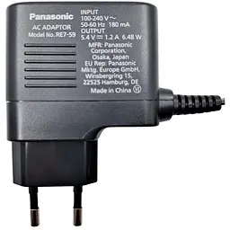 Мережевий адаптер до електробритви Panasonic WESLV95K7674 (RE7-59) - мініатюра 2