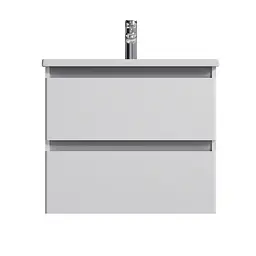 Тумба підвісна AM.PM X - Joy 65 см з умивальником M85-FHX0652-WC0652WG38 - мініатюра 7