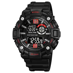 Чоловічий наручний годинник 2018RDBK Red-Black Skmei acs0030389