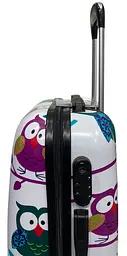 Валіза середня Worldline Airtex 809 Hibou полікарбонат 64×45×26 см 60 л Різнокольорова - мініатюра 6