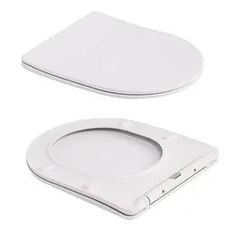 Унітаз підвісний Qtap Robin Ultra Quiet, з сидінням Slim Duroplast/ Soft-close/ Quick relase QT13332381АSMR - мініатюра 7