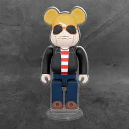 Акрилова колекційна фігурка Bearbrick Andy Warhol - мініатюра 2