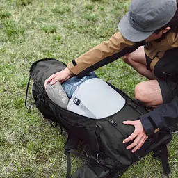 Рюкзак туристичний Naturehike Helium CNK2450XB014 L 70 л чорний - мініатюра 11