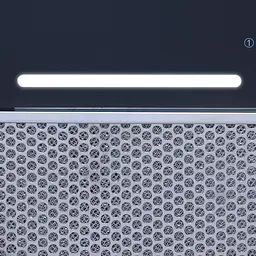 Витяжка повновбудована WEILOR PBS 72650 GLASS BL 1250 LED Strip - мініатюра 7