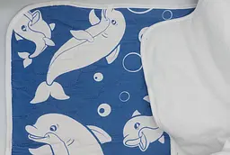 Багаторазова пелюшка Pelushka Dolphin 50х50 см - мініатюра 5