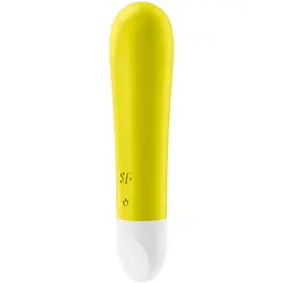 Віброкуля на акумуляторі Satisfyer Ultra Power Bullet 1 Yellow - мініатюра 2